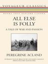 Cover image for All Else Is Folly